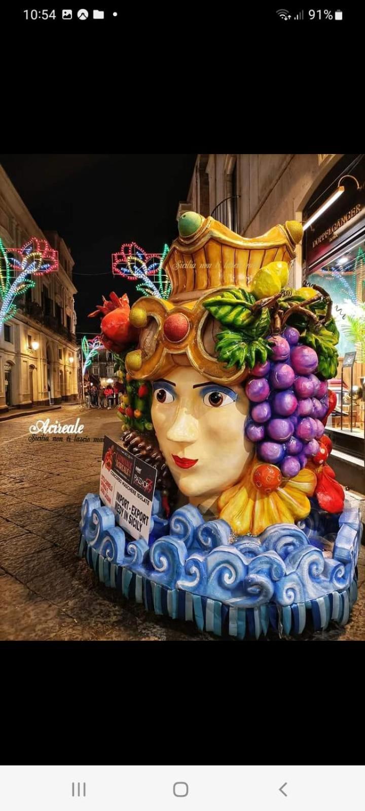 Ferienwohnung La Casa Di Nerone Acireale Exterior foto